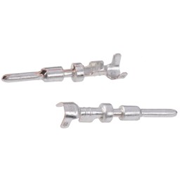 25 pcs - ITT Cannon Male Crimp Circular Connector Contact, Wire Size 0.35 - 0.75 mm²