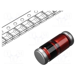 20 pcs : BYM10-50-E3/96 - Diode: rectifying, SMD, 50V, 1A, DO213AB, Ufmax: 1.1V, Ifsm: 30A