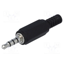 10 pcs : JC-135 - Plug, Jack 2,5mm, male, stereo special,with strain relief