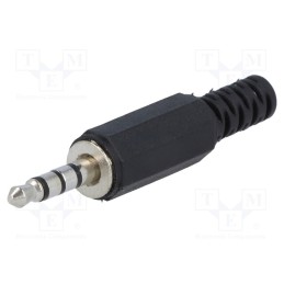 10 pcs : JC-138 - Plug, Jack 3,5mm, male, stereo special,with strain relief