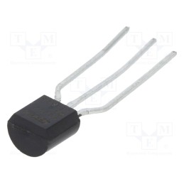 20 pcs : X0202MA 2BL2 - Thyristor, 600V, Ifmax: 1.25A, 0.8A, Igt: 200uA, TO92, THT,