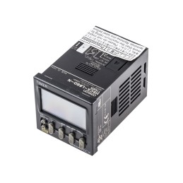 1 pcs - Omron H5CX Series Panel Mount Timer Relay, 12 - 24V ac/dc, 1-Contact, 0.001 s - 9999h