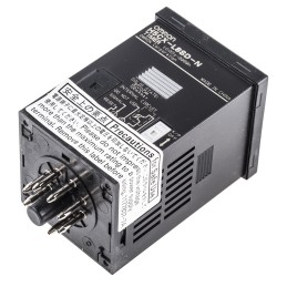 1 pcs - Omron H5CX Series Panel Mount Timer Relay, 12 - 24V ac/dc, 1-Contact, 0.001 s - 9999h