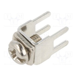 20 pcs : K14-00AH - Terminal: screw terminal, THT,screw terminal, brass, 7.2x5mm