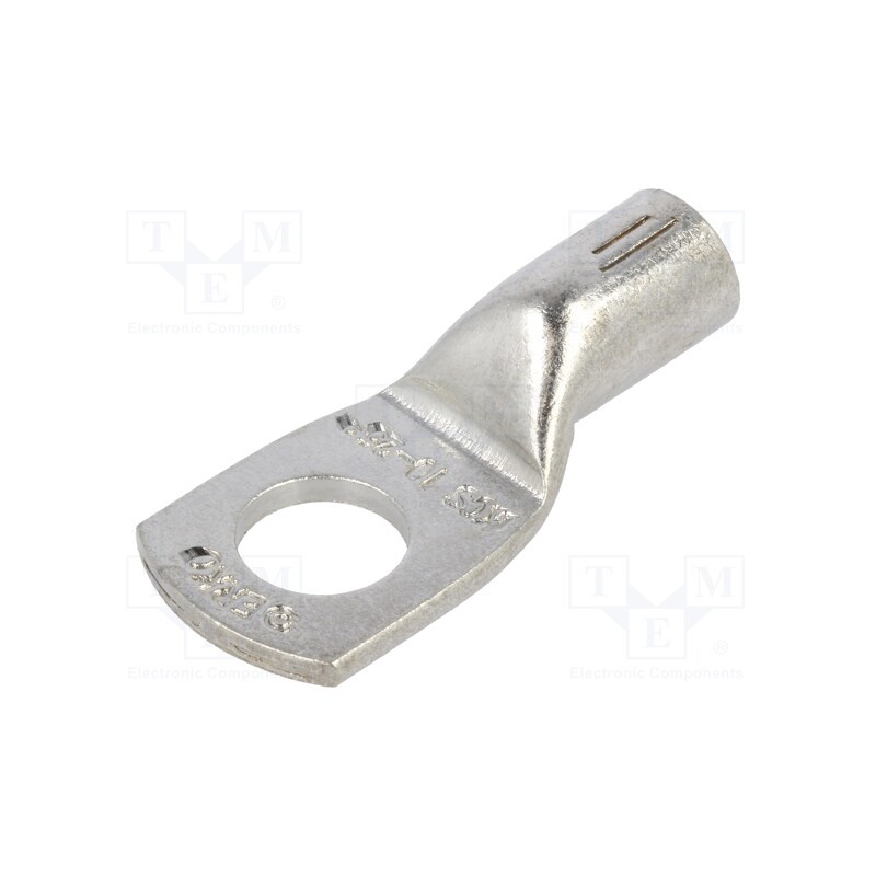 10 pcs : KCS_10-25/1 - Tip: ring tube, M10, 25mm2, crimped, for cable, tinned, copper