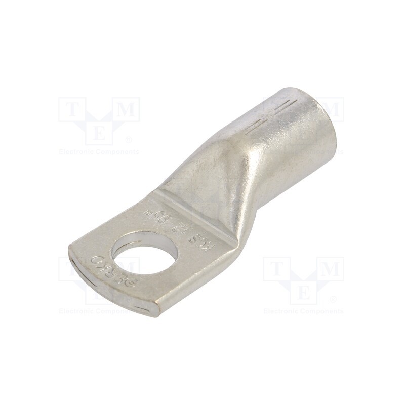 10 pcs : KCS_12-95/1 - Tip: ring tube, M12, 95mm2, crimped, for cable, tinned, copper, 13mm