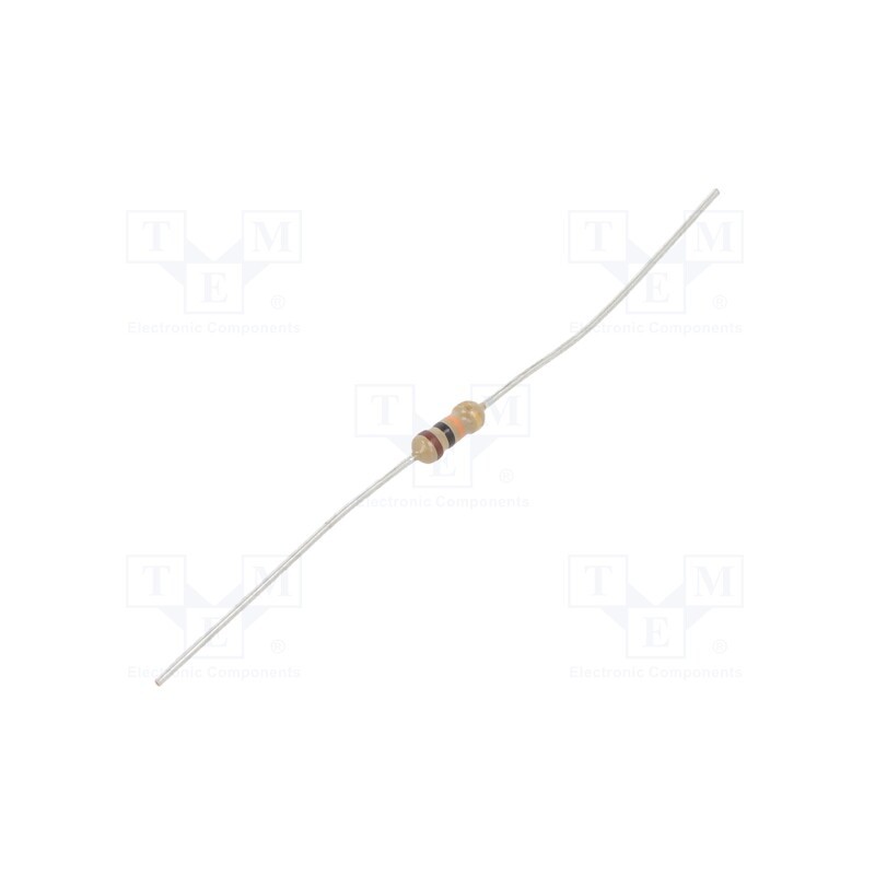 500 pcs : CFR-25JT-52-10K - Resistor: carbon film, 10kΩ, 250mW, ±5%, Ø2.4x6.3mm, axial