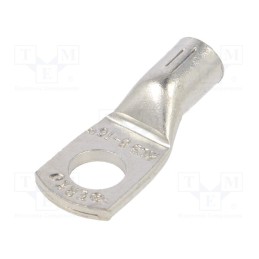 10 pcs : KCS_8-16/1 - Tip: ring tube, M8, 16mm2, crimped, for cable, tinned, copper, 8.4mm