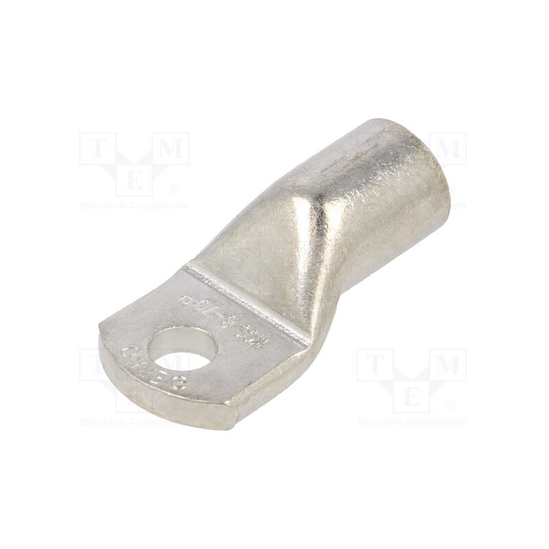 10 pcs : KCS_8-70/1 - Tip: ring tube, M8, 70mm2, crimped, for cable, tinned, copper, 8.4mm