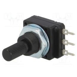 10 pcs : 16PMI-22K - Potentiometer: shaft, single turn, 22kΩ, 60mW, PCB, 6mm, plastic