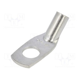 10 pcs : KCS45_10-16/10 - Tip: ring tube, M10, 16mm2, crimped, for cable, angled 45°, tinned