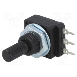 10 pcs : 16PMI-2K2 - Potentiometer: shaft, single turn, 2.2kΩ, 60mW, PCB, 6mm, plastic