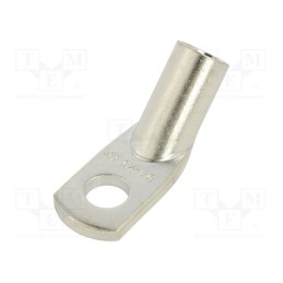 10 pcs : KCS45_10-50/10 - Tip: ring tube, M10, 50mm2, crimped, for cable, angled 45°, tinned