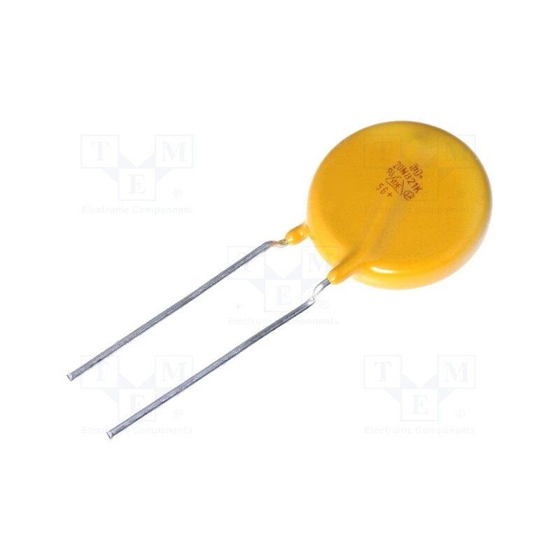 10 pcs : - Varistor: metal-oxide, THT, 510VAC, 670VDC, 820V, ±10%, 6.5kA, 288J