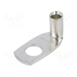 10 pcs : KCS90_10-16/10 - Tip: ring tube, M10, 16mm2, crimped, for cable, angled 90°, tinned