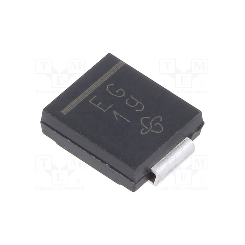 20 pcs : ES3G-E3/9AT - Diode: rectifying, SMD, 400V, 2A, 50ns, SMB, Ufmax: 1.1V, Ifsm: 50A