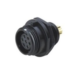 1 pcs - RS PRO Circular Connector, 6 Contacts, Panel Mount, Socket, Female, IP68
