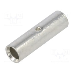 10 pcs : KLA_25-35/1 - Tip: butt splice, copper, 25mm2, tinned, crimped, for cable