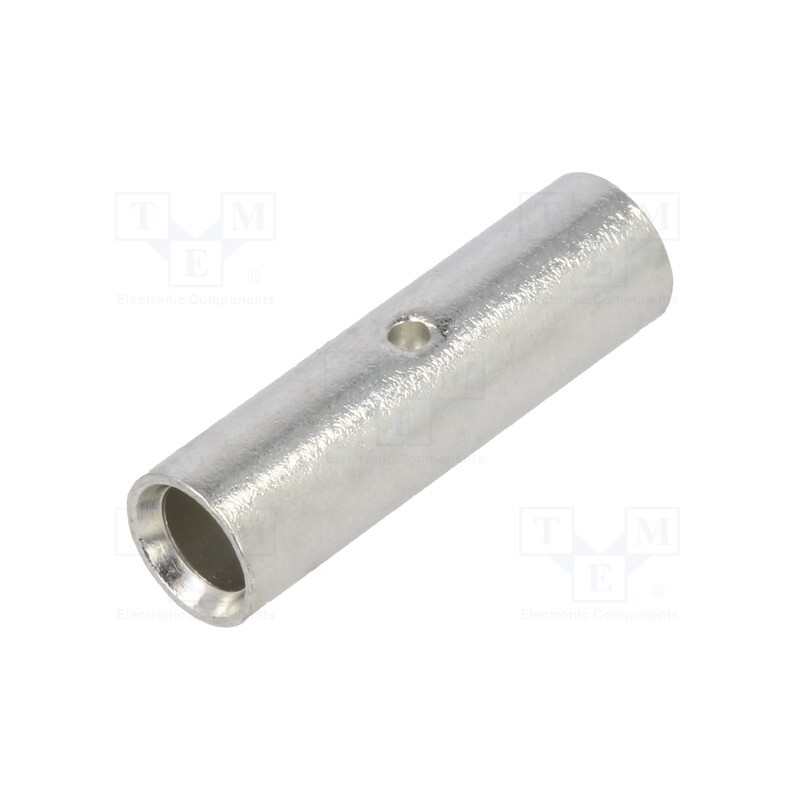 10 pcs : KLA_25-35/1 - Tip: butt splice, copper, 25mm2, tinned, crimped, for cable