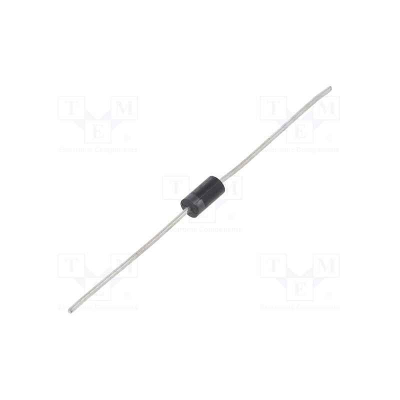 10 pcs : BZW06-5V8 - Diode: TVS, 600W, 6.45V, 57A, unidirectional, ±5%, DO15,