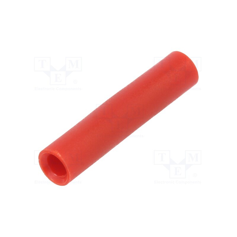 50 pcs : KLE_1/100 - Tip: butt splice, insulated, copper, 0.5÷1mm2, tinned, crimped