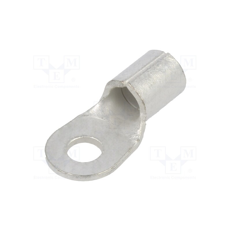 50 pcs : KOA_4-10/100 - Tip: ring, M4, 10mm2, crimped, for cable, tinned, copper, 4.3mm