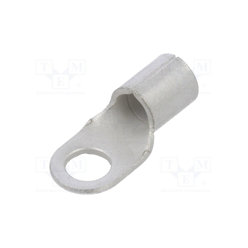 20 pcs : KOA_6-16/100 - Tip: ring, M6, 16mm2, crimped, for cable, tinned, copper, 6.5mm