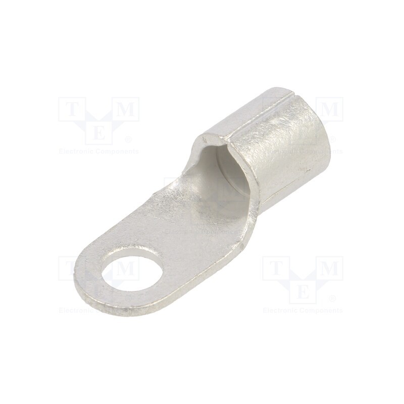 20 pcs : KOA_6-25/50 - Tip: ring, M6, 25mm2, crimped, for cable, tinned, copper, 6.5mm