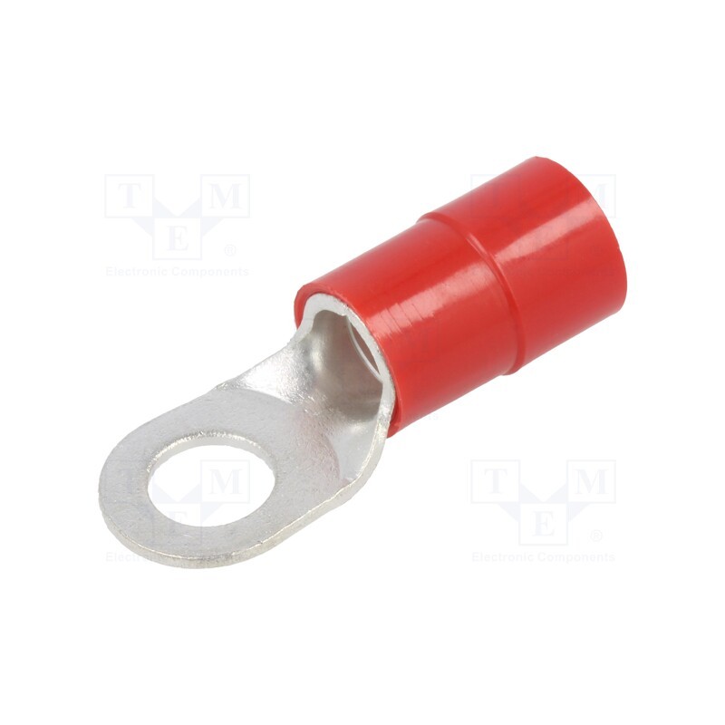 10 pcs : KOE_10-35/50 - Tip: ring, M10, Ø: 11mm, 35mm2, crimped, for cable, insulated, tinned