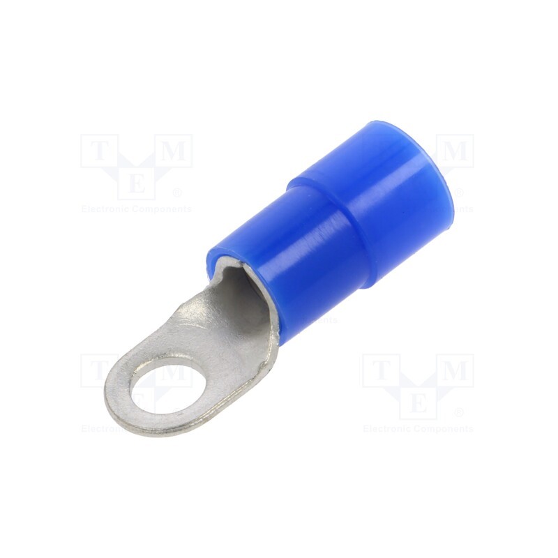 20 pcs : KOE_6-16/100 - Tip: ring, M6, Ø: 6.5mm, 16mm2, crimped, for cable, insulated, tinned