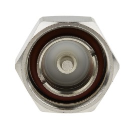 1 pcs - RS PRO, Plug Cable Mount 7/16 Connector, 50Ω, Solder Termination, Straight Body