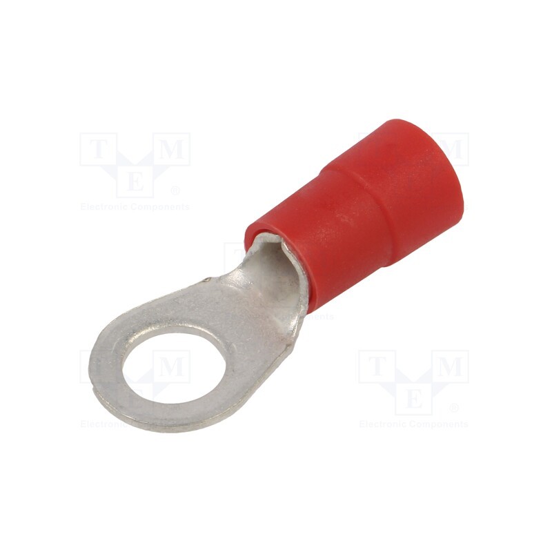 20 pcs : KOE_8-10/100 - Tip: ring, M8, Ø: 8.5mm, 10mm2, crimped, for cable, insulated, tinned