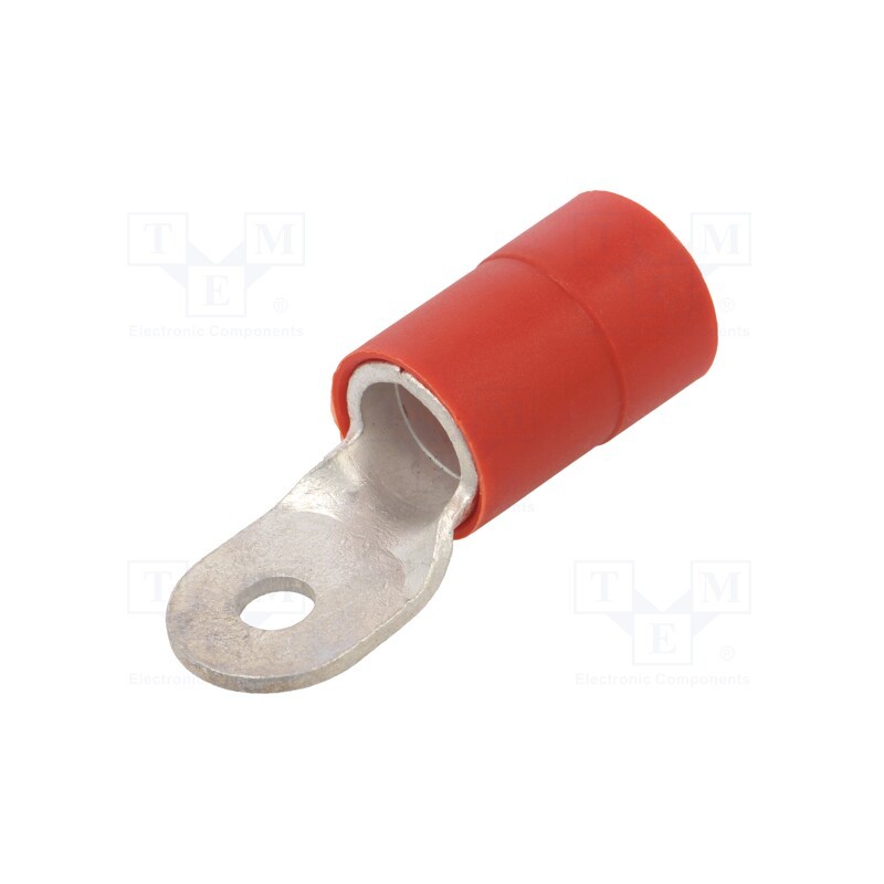 10 pcs : KOE_8-95/20 - Tip: ring, M8, Ø: 8.5mm, 95mm2, crimped, for cable, insulated, tinned