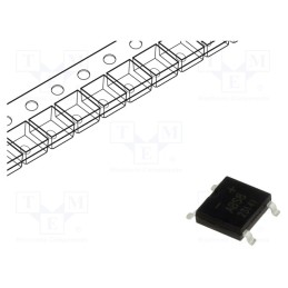 50 pcs : ABS8TR - Bridge rectifier: single-phase, Urmax: 800V, If: 0.8A, Ifsm: 30A