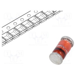 20 pcs : ZM4744A-GS08 - Diode: Zener, 1W, 15V, SMD, , MELF, single diode