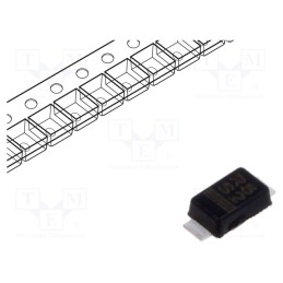 20 pcs : SL02-GS08 - Diode: Schottky rectifying, SMD, 20V, 1.1A, 10ns, DO219AB