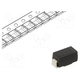20 pcs : GF1B-E3/67A - Diode: rectifying, SMD, 100V, 1A, 2us, DO214BA, Ufmax: 1.1V, Ifsm: 30A