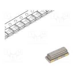 10 pcs : CSTNE16M0VH3L000R0 - Resonator: ceramic, 16MHz, SMD, 3.2x1.3x0.9mm, Tol: ±0.07%, 15pF