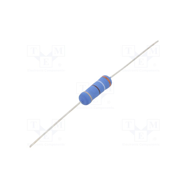 50 pcs : 4-1625892-4 - Resistor: metal oxide, 390Ω, 3W, ±5%, Ø5.5x16mm, -55÷155°C