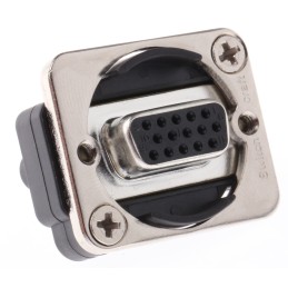 1 pcs - Switchcraft D Sub Adapter Male 15 Way D-Sub to Female 15 Way D-Sub
