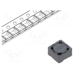 10 pcs : 46223C - Inductor: wire, SMD, 22uH, 1800mA, 0.12Ω, ±20%, 7.3x7.3x4.55mm, 4600