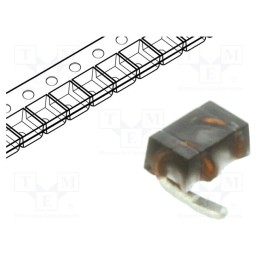 50 pcs : JAS1322-3.85 - Air coil, SMD, 1322, 3.85nH, 1.6A, 6mΩ