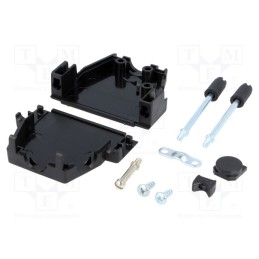 10 pcs : L17DSSK25TPU - Enclosure: for D-Sub connectors, D-Sub 25pin,D-Sub HD 44pin