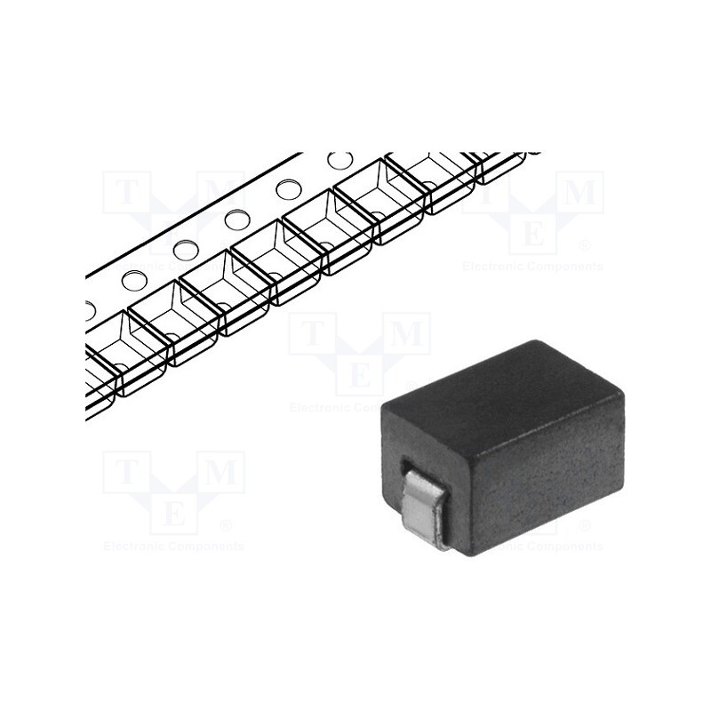 50 pcs : 2743019447 - Ferrite: bead, Imp.@ 100MHz: 47Ω, SMD, 5A, R: 800uΩ