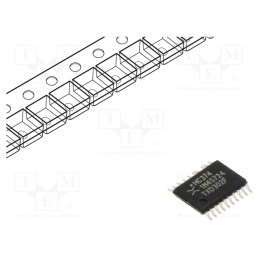 10 pcs : 74HC374PW,118 - IC: digital, D flip-flop, Ch: 8, CMOS, SMD, TSSOP20, , HC