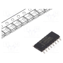 10 pcs : HEF4051BT,653 - IC: digital, analog,demultiplexer,multiplexer, Ch: 1, CMOS, SMD