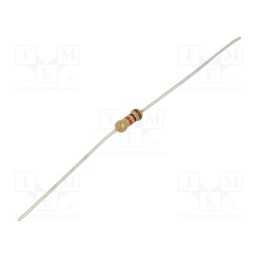 500 pcs : CFR-25JT-52-1K - Resistor: carbon film, 1kΩ, 250mW, ±5%, Ø2.4x6.3mm, axial