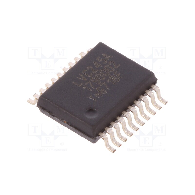 10 pcs : 74LVC245ADB,112 - IC: digital, bus transceiver, Ch: 8, CMOS,TTL, SMD, SSOP20, , LVC