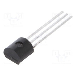 20 pcs : X0202MA 1BA2 - Thyristor, 600V, Ifmax: 1.25A, 0.8A, Igt: 200uA, TO92, THT,