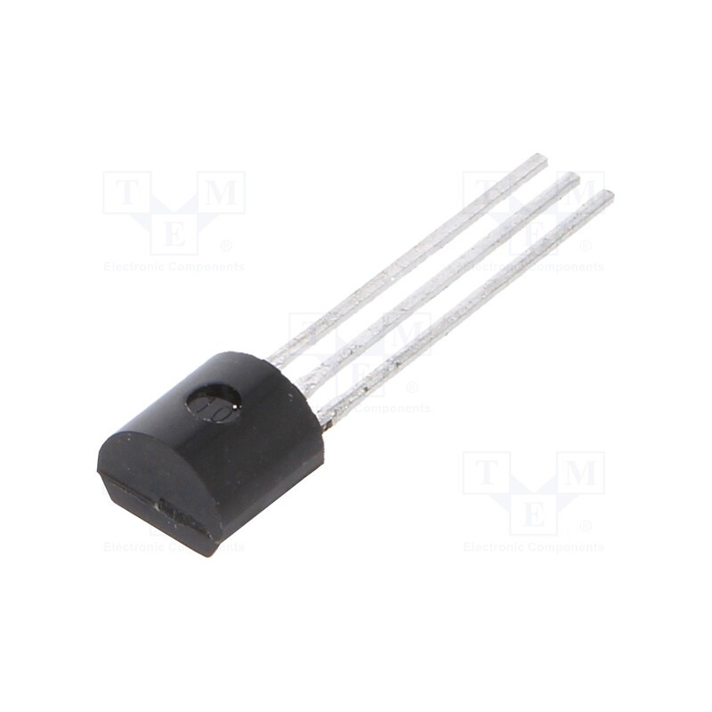 20 pcs : X0202MA 1BA2 - Thyristor, 600V, Ifmax: 1.25A, 0.8A, Igt: 200uA, TO92, THT,